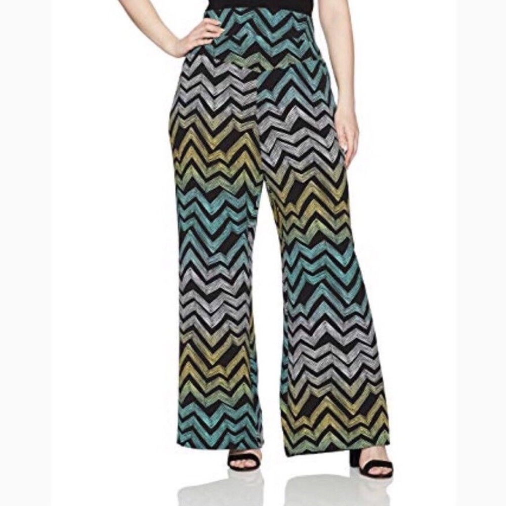 Melissa McCarthy Chevron Emerson Pants NWT 3x